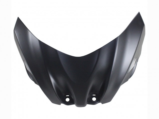 2007-2008 Suzuki GSXR 1000 Motorcycle Fairings - Matte Black Red Decal