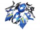 2007-2008 Suzuki GSXR 1000 Motorcycle Fairings - Blue Yellow Black
