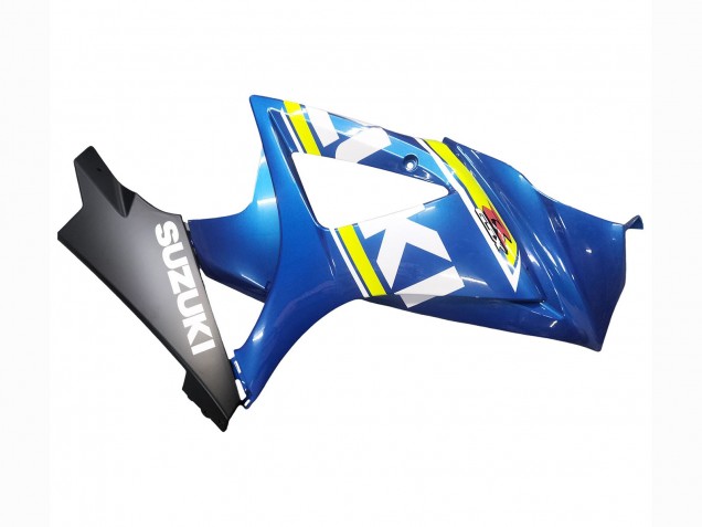 2007-2008 Suzuki GSXR 1000 Motorcycle Fairings - Blue Yellow Black