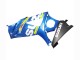 2007-2008 Suzuki GSXR 1000 Motorcycle Fairings - Blue Yellow Black