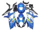 2007-2008 Suzuki GSXR 1000 Motorcycle Fairings - Blue Yellow Black