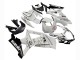 2007-2008 Suzuki GSXR 1000 Motorcycle Fairings - White Black Alstare Corona Motul