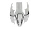 2007-2008 Suzuki GSXR 1000 Motorcycle Fairings - White Black Alstare Corona Motul