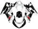 2001-2003 Suzuki GSXR 600 / GSXR 750 Motorcycle Fairings - White Glossy Black Red