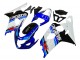 2004-2005 Suzuki GSXR 600 / GSXR 750 Motorcycle Fairing - White Blue Black Red