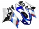 2004-2005 Suzuki GSXR 600 / GSXR 750 Motorcycle Fairing - White Blue Black Red