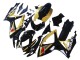 2006-2007 Suzuki GSXR 600 / GSXR 750 Motorcycle Fairings - Gold Glossy Black Red