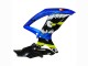 2008-2010 Suzuki GSXR 600 / GSXR 750 Motorcycle Fairings - Blue Fluorescent Green Shark