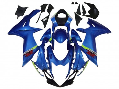 2011-2024 Suzuki GSXR 600 / GSXR 750 Motorcycle Fairings - Blue Green Red