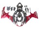 2011-2024 Suzuki GSXR 600 / GSXR 750 Bike Fairings - Red Glossy Black