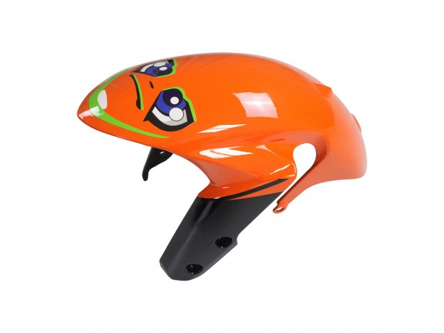 2011-2024 Suzuki GSXR 600 / GSXR 750 Motorcycle Fairings - Light Blue Orange Black White Shark 46
