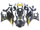 2019-2021 Yamaha YZF R3/R25 Motorcycle Fairings - Gold Black Carbon Fiber