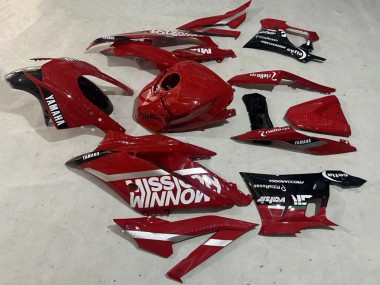 2019-2021 Yamaha YZF R3/R25 Motorcycle Fairings - Dark Red White Silver Black Valsir