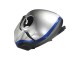 2022-2024 Yamaha YZF R3/R25 Motorcycle Fairings - Black Carbon Fiber Style Silver Blue