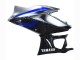2022-2024 Yamaha YZF R3/R25 Motorcycle Fairings - Marble Black Silver Blue Forged Carbon Fiber Style