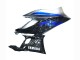 2022-2024 Yamaha YZF R3/R25 Motorcycle Fairings - Marble Black Silver Blue Forged Carbon Fiber Style
