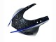 2022-2024 Yamaha YZF R3/R25 Motorcycle Fairings - Marble Black Silver Blue Forged Carbon Fiber Style