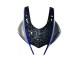2022-2024 Yamaha YZF R3/R25 Motorcycle Fairings - Marble Black Silver Blue Forged Carbon Fiber Style