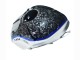 2022-2024 Yamaha YZF R3/R25 Motorcycle Fairings - Marble Black Silver Blue Forged Carbon Fiber Style