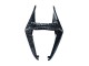 2022-2024 Yamaha YZF R3/R25 Motorcycle Fairings - Marble Black Silver Blue Forged Carbon Fiber Style