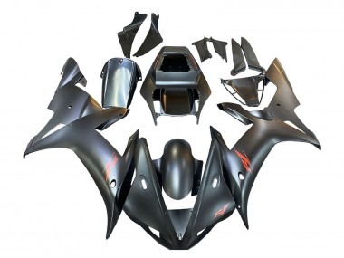 2002-2003 Yamaha YZF 1000 R1 Motorcycle Fairings - Matte Black Red