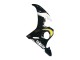 2006-2009 Yamaha YZF R6S Motorcycle Fairings - Yellow Red Glossy Black 46