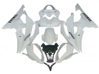 2008-2016 Yamaha YZF 600 R6 Motorcycle Fairings - Glossy White