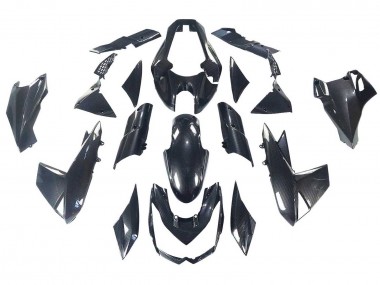 2010-2013 Kawasaki Z1000 Motorcycle Fairings - Black Carbon Fiber