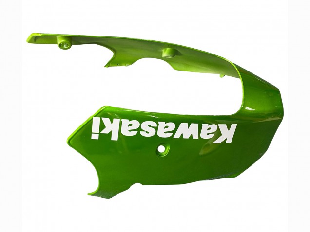 2000-2001 Kawasaki ZX9R Motorcycle Fairings - Green Flame