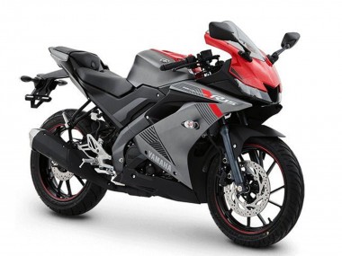 2018-2024 Yamaha YZF R15 Motorcycle Fairings - Matte Grey Red