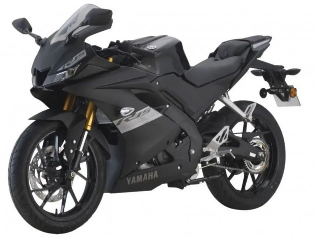 2018-2024 Yamaha YZF R15 Motorcycle Fairings - Matte Black Silver