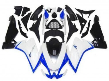2009-2015 Aprilia RSV4 1000 Motorcycle Fairings - White Blue Black