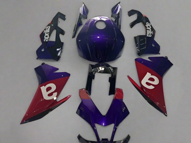 2009-2015 Aprilia RSV4 1000 Motorcycle Fairings - Purple Red