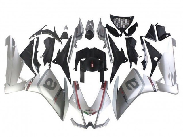 2009-2015 Aprilia RSV4 1000 Motorcycle Fairings - Silver Grey Black Red