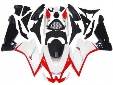 2009-2015 Aprilia RSV4 1000 Motorcycle Fairings - White Red Black