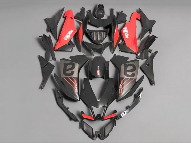 2009-2015 Aprilia RSV4 1000 Motorcycle Fairings - Matte Black Red Grey