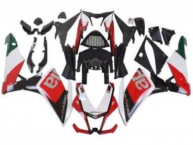 2009-2015 Aprilia RSV4 1000 Motorcycle Fairings - White Red Black Green