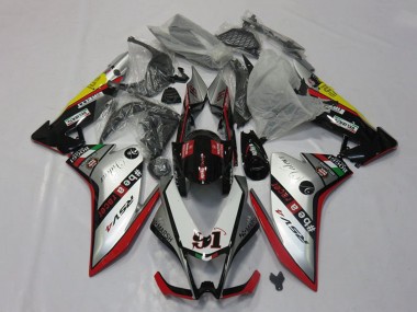 2009-2015 Aprilia RSV4 1000 Motorcycle Fairings - Silver Red Black Yellow