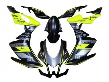 2016-2020 Aprilia RSV4 1000 Motorcycle Fairings - Matte Black Grey Yellow