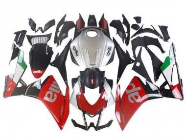 2016-2020 Aprilia RSV4 1000 Motorcycle Fairing - Red Silver Black Green