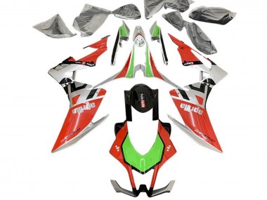 2016-2020 Aprilia RSV4 1000 Motorcycle Fairings - Red Silver Black Green