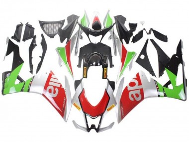 2016-2020 Aprilia RSV4 1000 Motorcycle Fairings - Silver Red Black Green