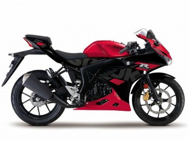 2017-2025 Suzuki GSXR125 Motorcycle Fairings - Red Black