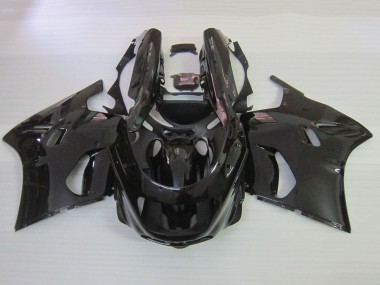 1993-2003 Kawasaki ZZR1100 Motorcycle Fairings - Glossy Black