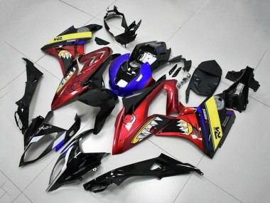 2015-2016 BMW S1000RR Motorcycle Fairings - Blue Red Yellow Black Shark