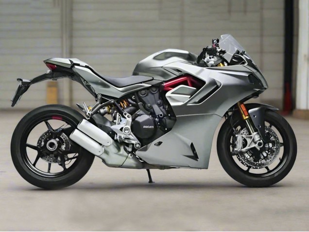 2021-2024 Ducati 2021-2024 Ducati Supersport 950/950S Motorcycle Fairings - Silver