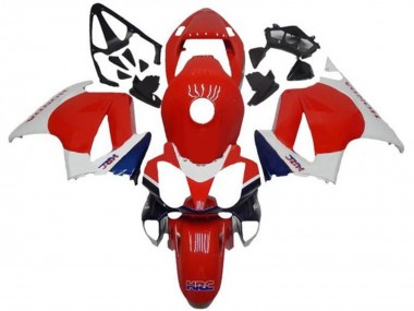 2002-2013 Honda VFR 800 Motorcycle Fairings - White Red Blue HRC
