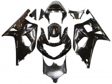 2001-2003 Suzuki GSXR 600 / GSXR 750 Motorcycle Fairings - Metallic Black