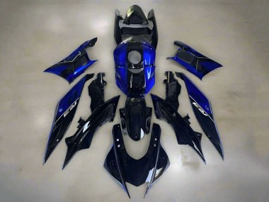 2019-2021 Yamaha YZF R3/R25 Motorcycle Fairings - Blue Glossy Dark Blue