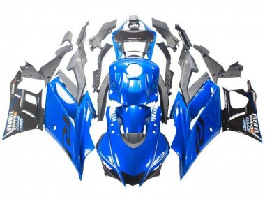 2019-2021 Yamaha YZF R3/R25 Motorcycle Fairings - Blue Black